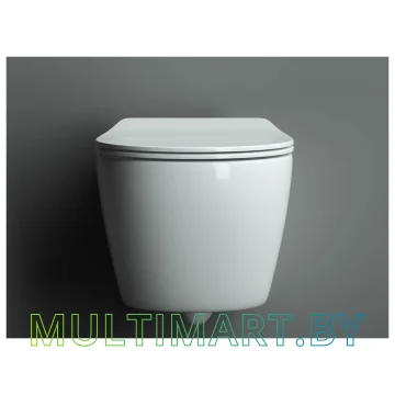 Унитаз подвесной Ceramica Nova Pearl CN8001 картинка 2